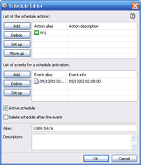 Click for view large image of event editor